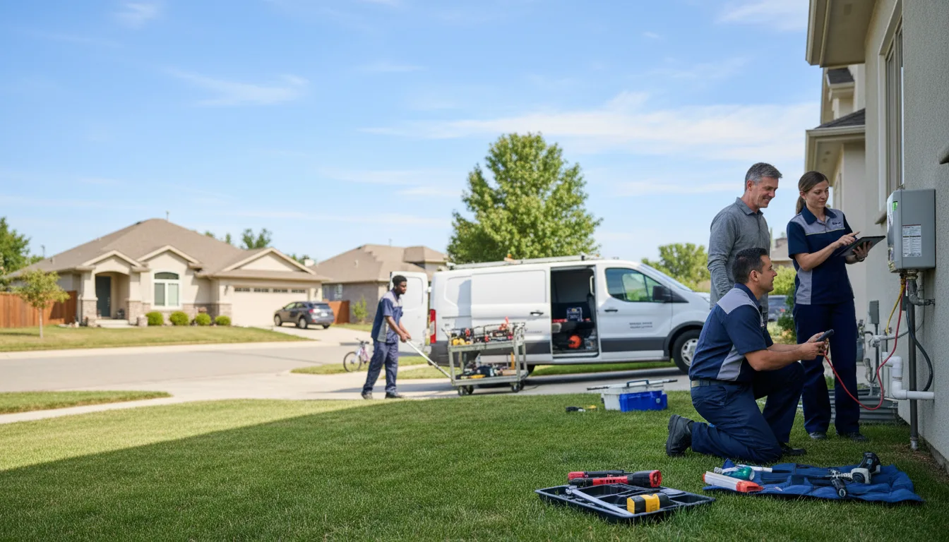 Professional Outdoor Tankless Water Heater Installation in Richfield, WI